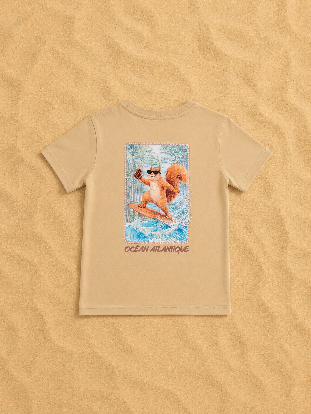 Tee-shirt enfant écureuil